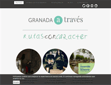 Tablet Screenshot of granadaatraves.com